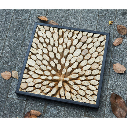 Home Soft Things Decorazione murale Pannello murale in legno stile fattoria