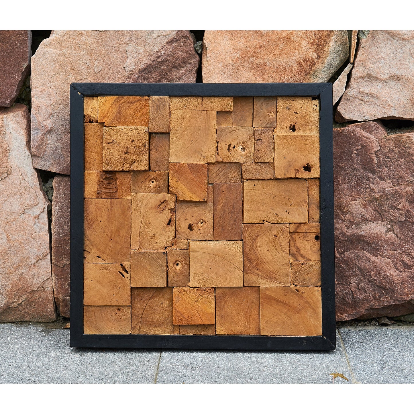 Home Soft Things Decorazione murale Pannello murale in legno stile fattoria