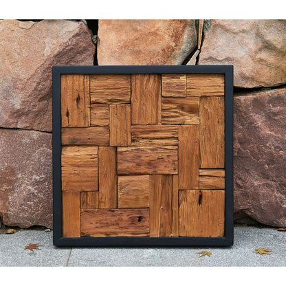 Home Soft Things Decorazione murale Pannello murale in legno stile fattoria