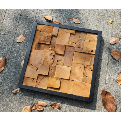 Home Soft Things Decorazione murale Pannello murale in legno stile fattoria