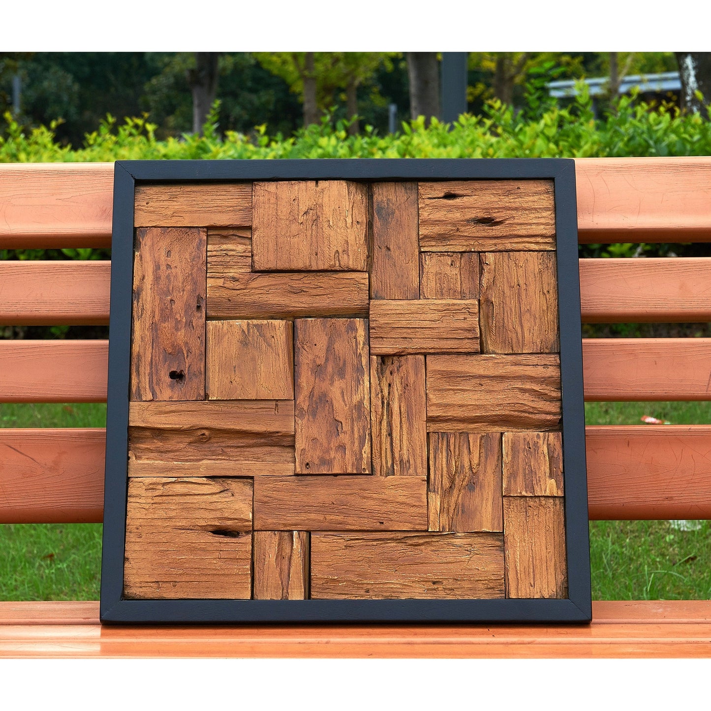 Home Soft Things Decorazione murale Pannello murale in legno stile fattoria