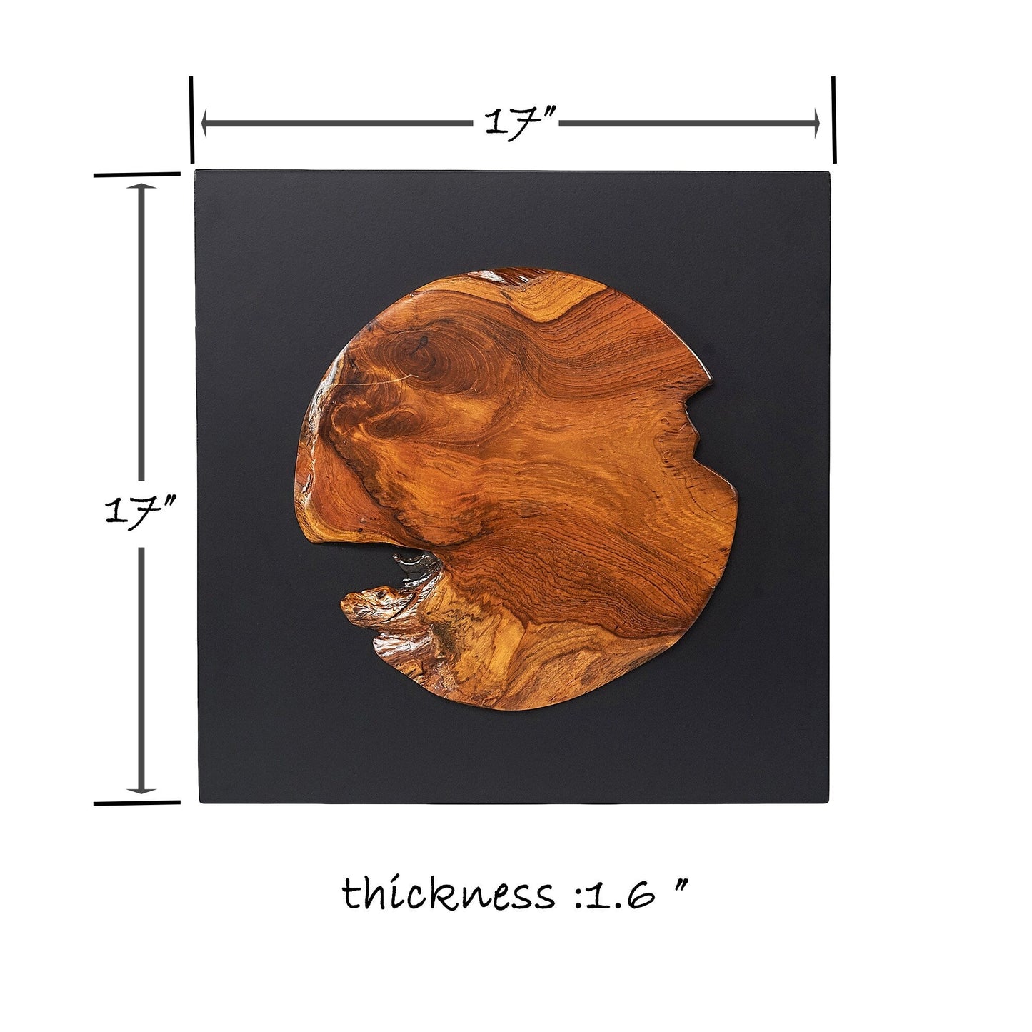 Home Soft Things Decorazione murale Pannello murale in legno stile fattoria