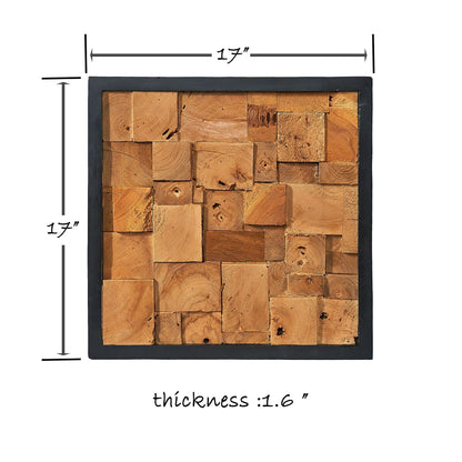 Home Soft Things Decorazione murale Pannello murale in legno stile fattoria