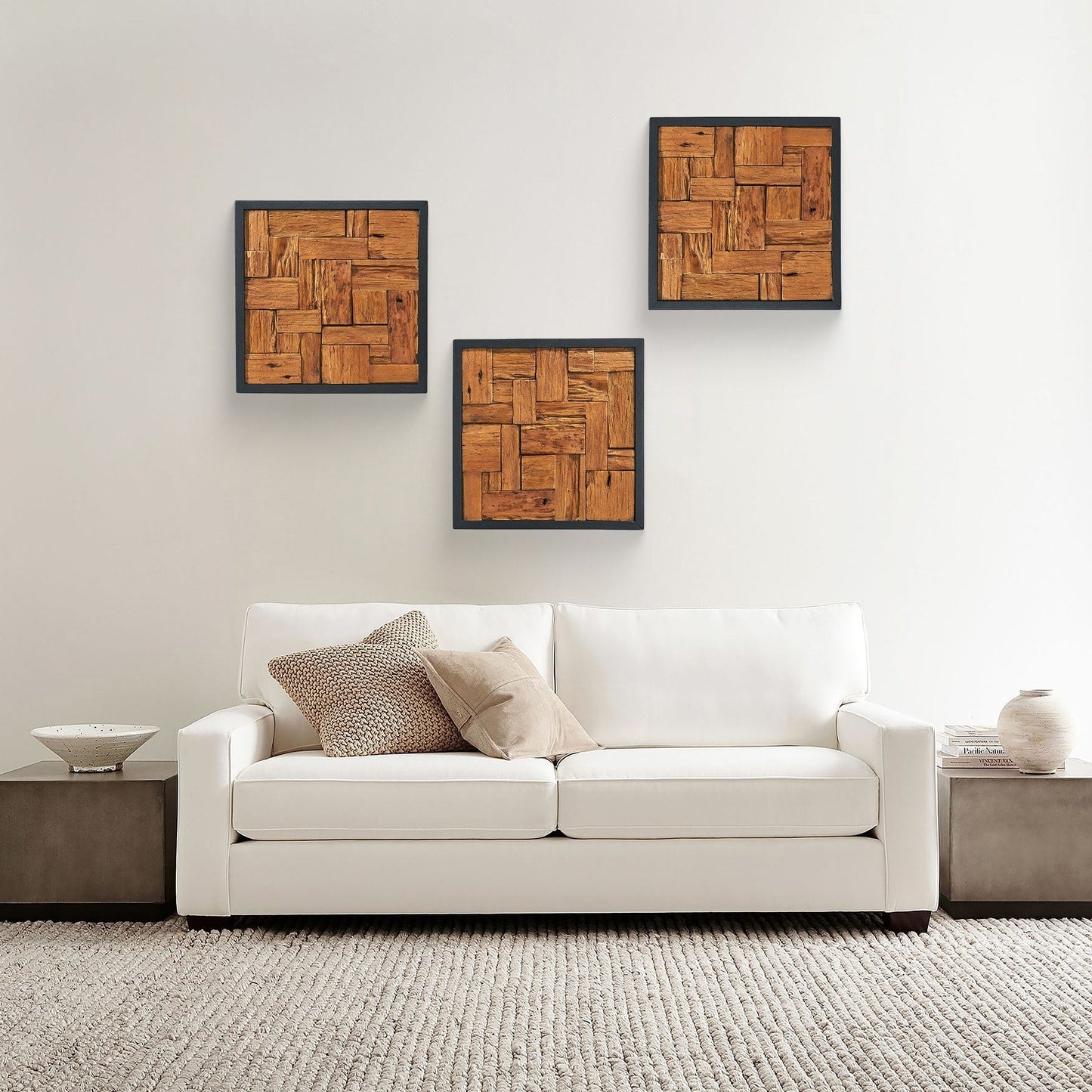 Home Soft Things Decorazione murale Pannello murale in legno stile fattoria