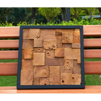 Home Soft Things Decorazione murale Pannello murale in legno stile fattoria