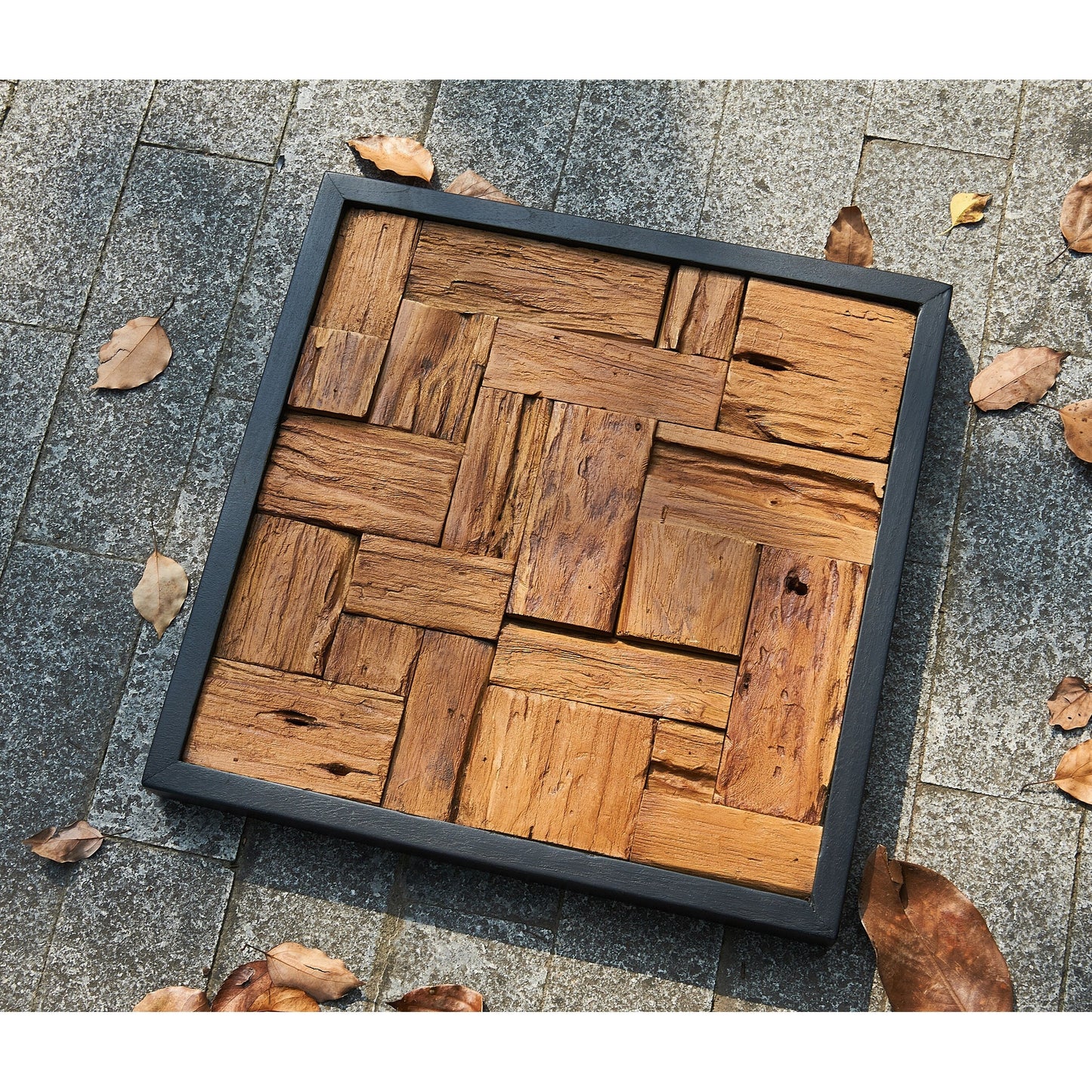 Home Soft Things Decorazione murale Pannello murale in legno stile fattoria