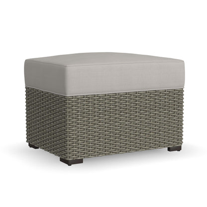 Set di 2 poltrone e pouf da esterno Boca Raton di Homestyles