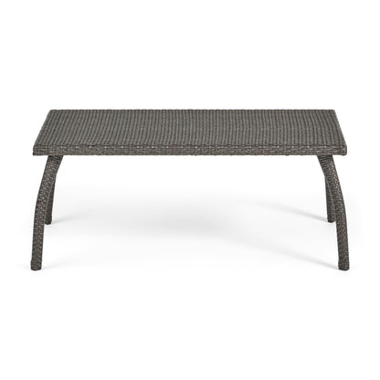 Set di 4 sedute imbottite in vimini Honolulu Outdoor di Christopher Knight Home