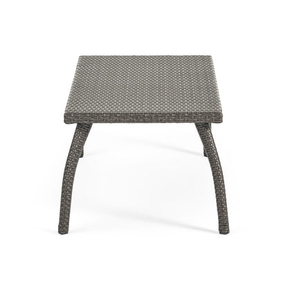 Set di 4 sedute imbottite in vimini Honolulu Outdoor di Christopher Knight Home