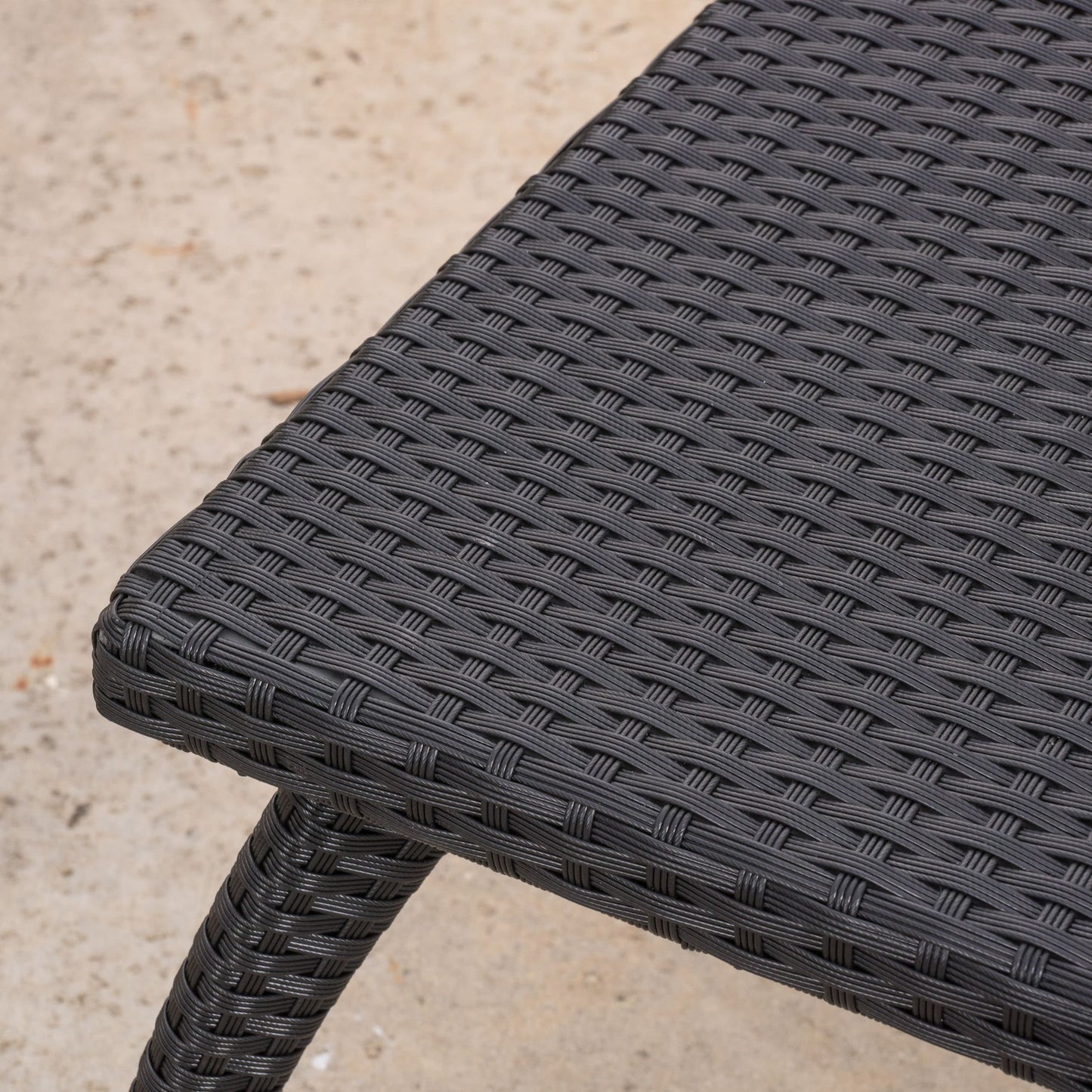 Set di 4 sedute imbottite in vimini Honolulu Outdoor di Christopher Knight Home