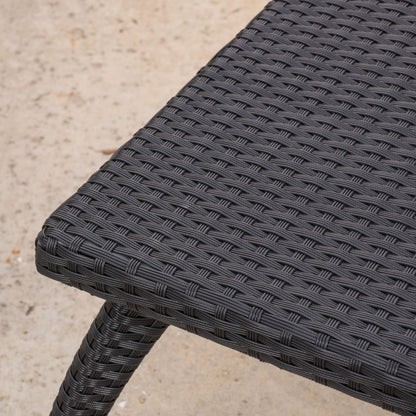 Set di 4 sedute imbottite in vimini Honolulu Outdoor di Christopher Knight Home