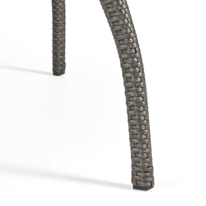 Set di 4 sedute imbottite in vimini Honolulu Outdoor di Christopher Knight Home