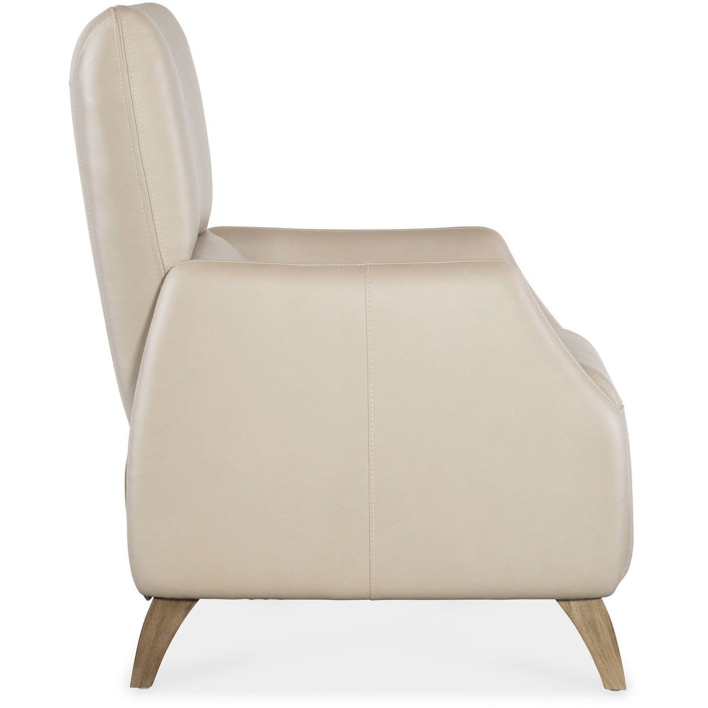 Hooker Furniture RC107-PB-083 Rumero 33 Wide Metal Frame Leather