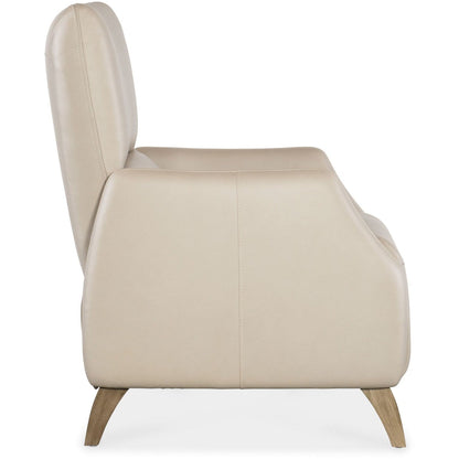 Hooker Furniture RC107-PB-083 Rumero 33 Wide Metal Frame Leather