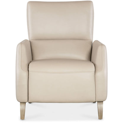 Hooker Furniture RC107-PB-083 Rumero 33 Wide Metal Frame Leather