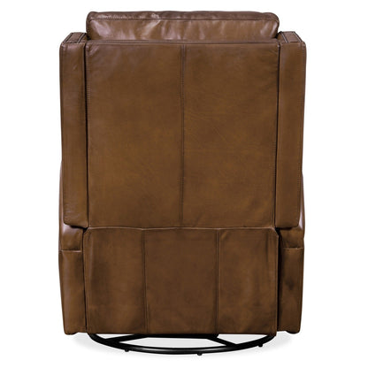 Hooker Furniture RC379-PSWGL Collin 31 Wide Leather Swivel Power