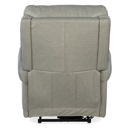 Poltrona reclinabile elettrica in pelle larga Carroll 34 di Hooker Furniture RC603-PHZL