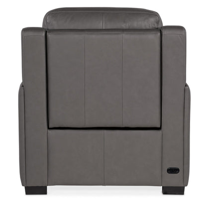 Poltrona reclinabile elettrica in pelle larga McKinley 39 Hooker Furniture SS105-PHL1