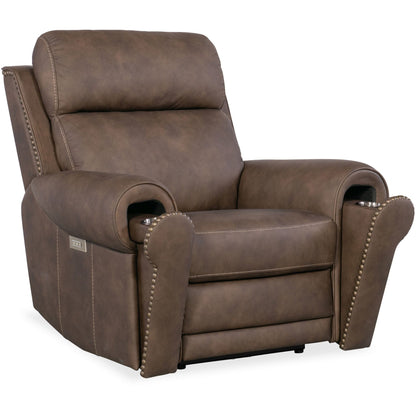 Hooker Furniture SS635-PHZL1 Duncan 43 Wide con struttura in metallo e pelle