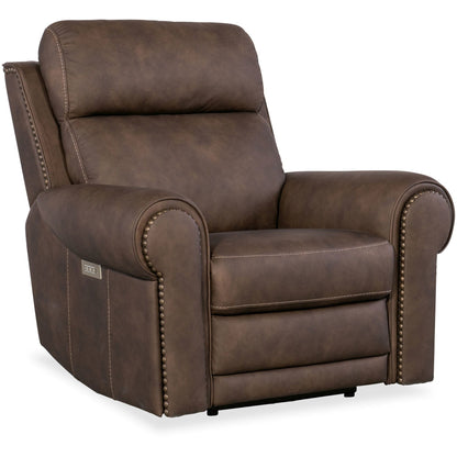 Hooker Furniture SS635-PHZL1 Duncan 43 Wide con struttura in metallo e pelle