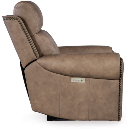 Hooker Furniture SS635-PHZL1 Duncan 43 Wide con struttura in metallo e pelle