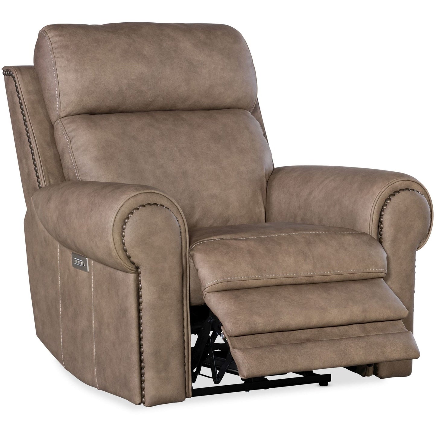 Hooker Furniture SS635-PHZL1 Duncan 43 Wide con struttura in metallo e pelle