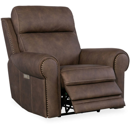 Hooker Furniture SS635-PHZL1 Duncan 43 Wide con struttura in metallo e pelle