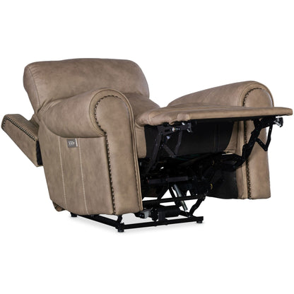 Hooker Furniture SS635-PHZL1 Duncan 43 Wide con struttura in metallo e pelle