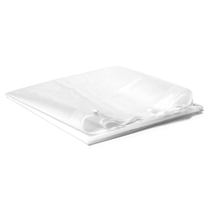 Hookless It's A Snap - Fodera per tenda da doccia in PEVA resistente all'acqua con finestra trasparente, senza ganci - Frost