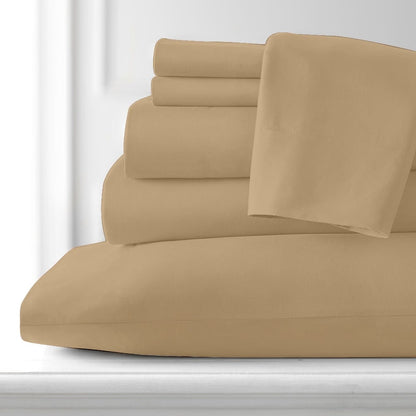 Set di lenzuola in rayon derivato dal bambù della collezione Hotel - 6 pezzi