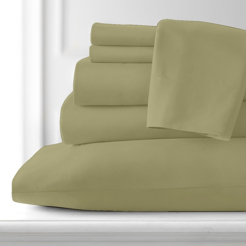 Set di lenzuola in rayon derivato dal bambù della collezione Hotel - 6 pezzi