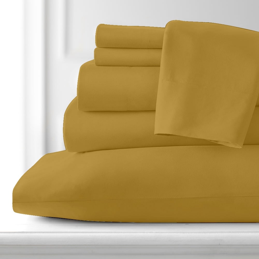 Set di lenzuola in rayon derivato dal bambù della collezione Hotel - 6 pezzi