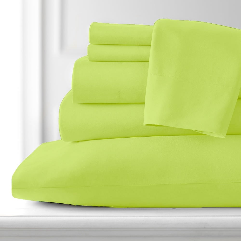 Set di lenzuola in rayon derivato dal bambù della collezione Hotel - 6 pezzi