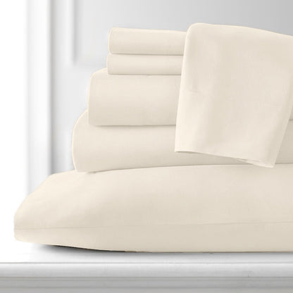 Set di lenzuola in rayon derivato dal bambù della collezione Hotel - 6 pezzi