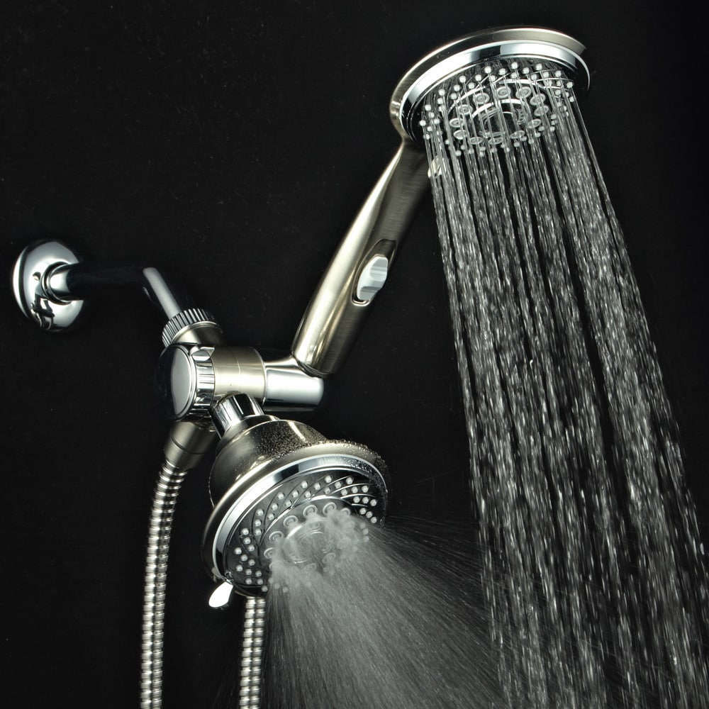 HotelSpa Designer Collection - Doccia combinata in cromo e nichel spazzolato - Multicolore