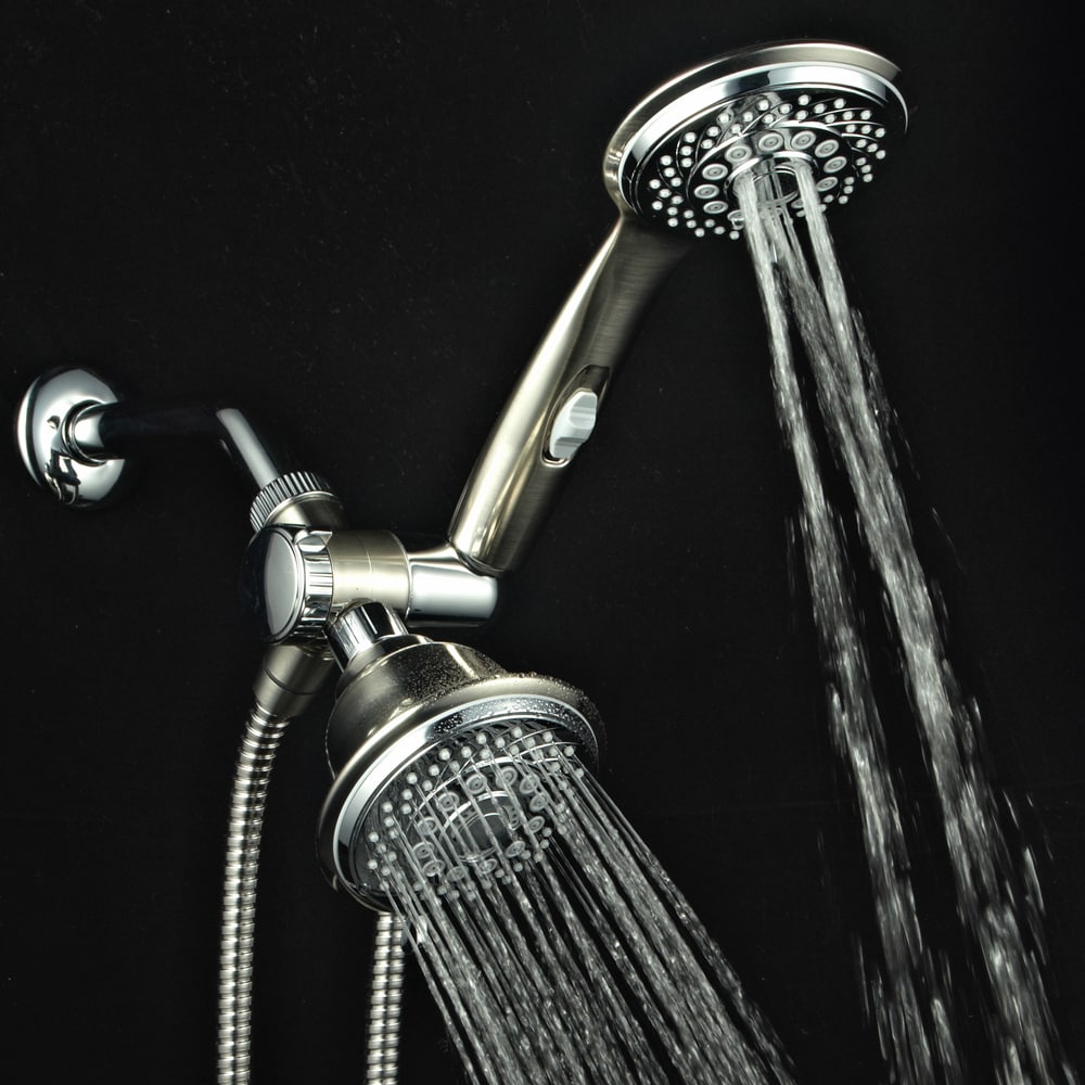 HotelSpa Designer Collection - Doccia combinata in cromo e nichel spazzolato - Multicolore