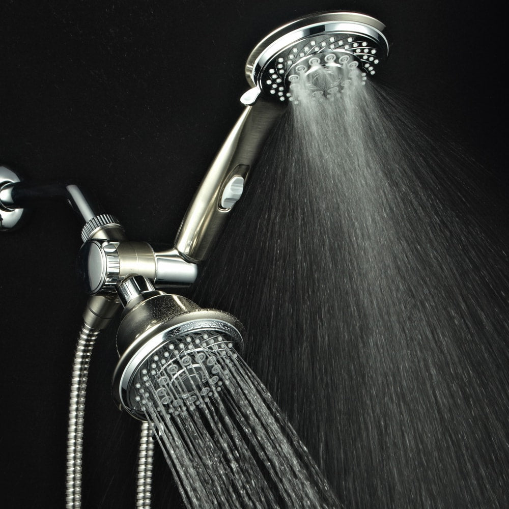 HotelSpa Designer Collection - Doccia combinata in cromo e nichel spazzolato - Multicolore