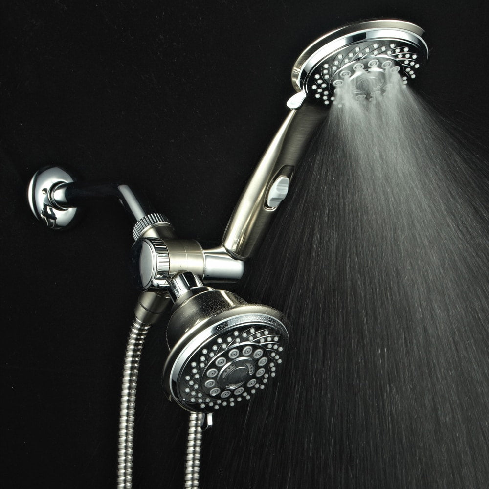 HotelSpa Designer Collection - Doccia combinata in cromo e nichel spazzolato - Multicolore