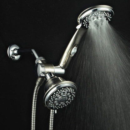 HotelSpa Designer Collection - Doccia combinata in cromo e nichel spazzolato - Multicolore