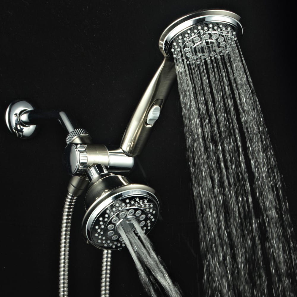 HotelSpa Designer Collection - Doccia combinata in cromo e nichel spazzolato - Multicolore