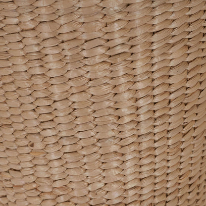 Cestino per rifiuti in carta e tifa per la casa