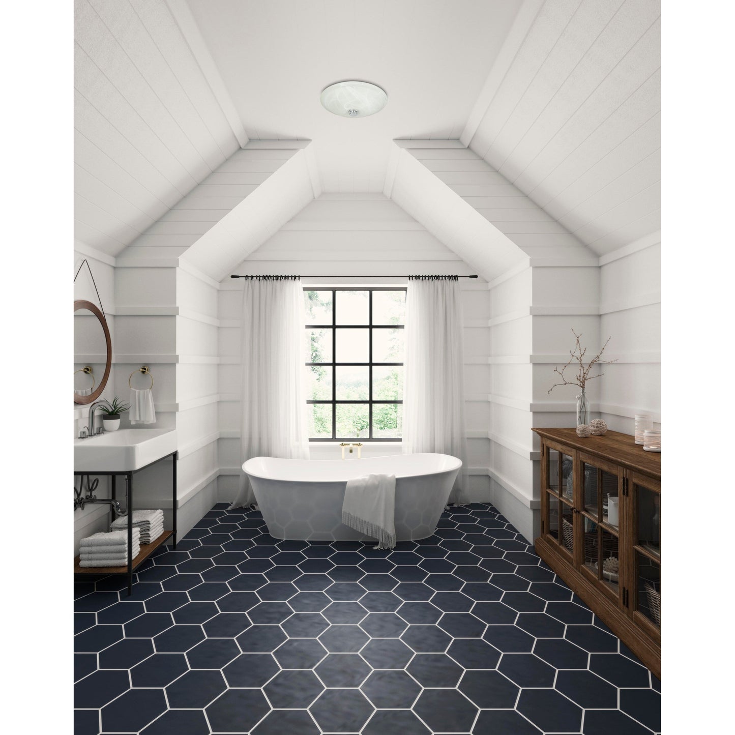 Ventilatore da bagno Hunter Boswell con luce