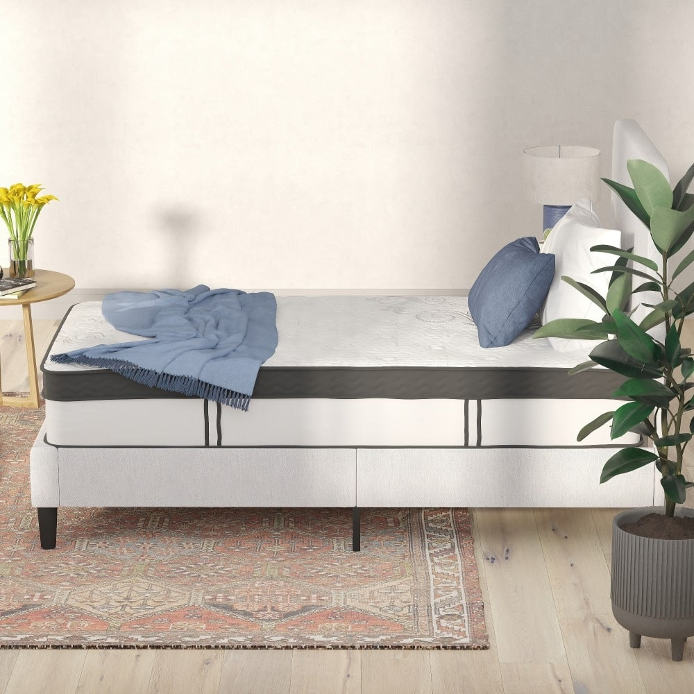 Materasso ibrido in memory foam e molle insacchettate