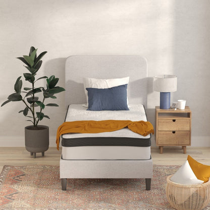 Materasso ibrido in memory foam e molle insacchettate