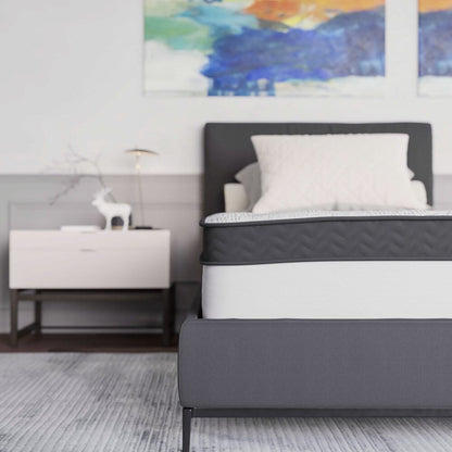 Materasso ibrido in memory foam e molle insacchettate