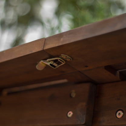 Set da pranzo allungabile Middlebrook Hydaburg da 7 pezzi in acacia