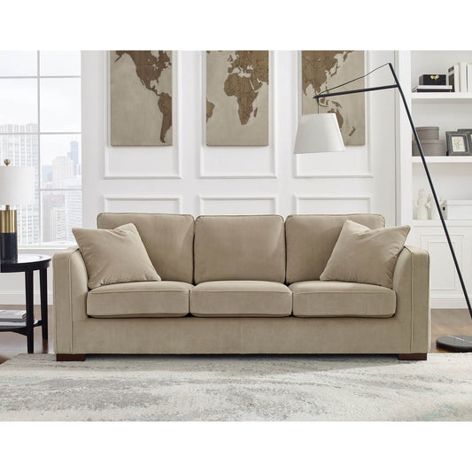 Divano in tessuto Hydeline Albert con memory foam e molle