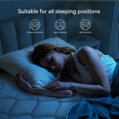 Materasso ibrido rigido SweDrea da 8/12 pollici, rinfrescante e traspirante con CertiPUR-US, SGS e OEKO-TEX