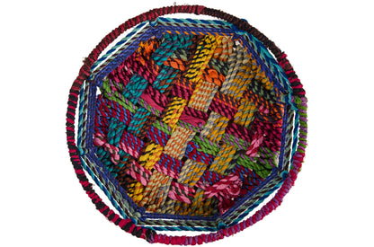 Cesto Ferro Rivestito In Cotone Riciclato