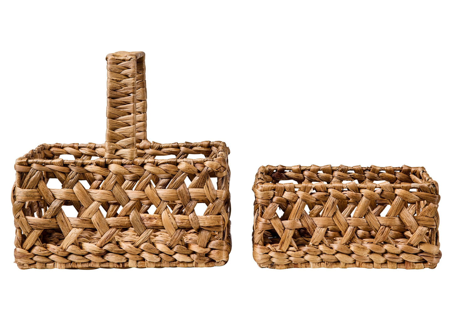 Intrecci - Cestine Porta Pane Set 1/2 Intreccio Forato